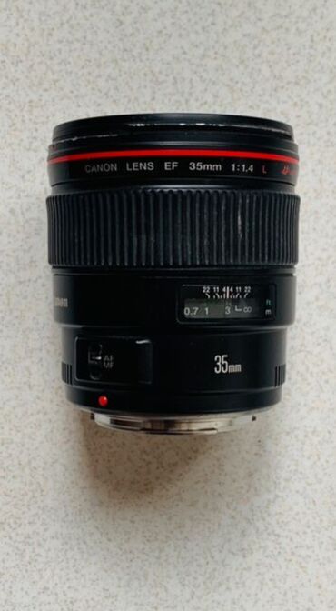 Canon EF 35mm f/1.4 L USM
Tam ishlek veziyetde, ciziqlari var lalafo.az -da Canon EF 35mm f/1.4 L USM
Tam ishlek veziyetde, ciziqlari var