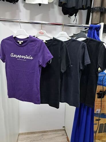 Aeropostale brendli qadın T‑şörtləri - Model: qısaqoll, kruq yaxa - lalafo.az -da Aeropostale brendli qadın T‑şörtləri - Model: qısaqoll, kruq yaxa -