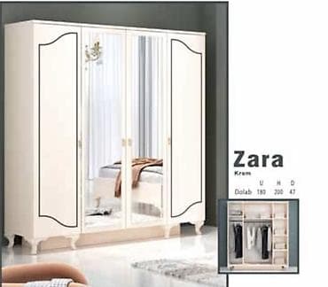 Zara dolab – krem rəng. Fabrik istehsalı mebellərin topdan qiymətlə lalafo.az -da Zara dolab – krem rəng. Fabrik istehsalı mebellərin topdan qiymətlə