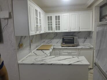 новые кухонные гарнитуры: Кухонный гарнитур на заказ, МДФ at lalafo.az — 1 новые кухонные гарнитуры: Кухонный гарнитур на заказ, МДФ — 1