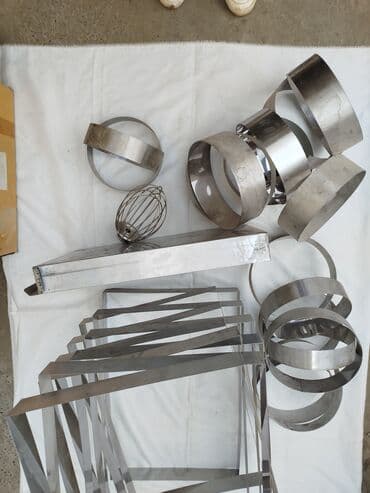 Şirniyyət qəlibləri, rəng - Gümüşü, Metal, Dairəvi lalafo.az -da Şirniyyət qəlibləri, rəng - Gümüşü, Metal, Dairəvi