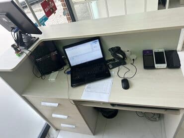 Mağaza mebeli, şkaflar, rəflər, stendlər və kassa stolu. 14’000 manata at lalafo.az — 6 Mağaza mebeli, şkaflar, rəflər, stendlər və kassa stolu. 14’000 manata — 6