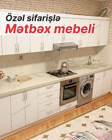 Özəl sifarişlə mətbəx mebeli - Aşağı və yuxarı modullar: çoxsaylı lalafo.az -da Özəl sifarişlə mətbəx mebeli - Aşağı və yuxarı modullar: çoxsaylı