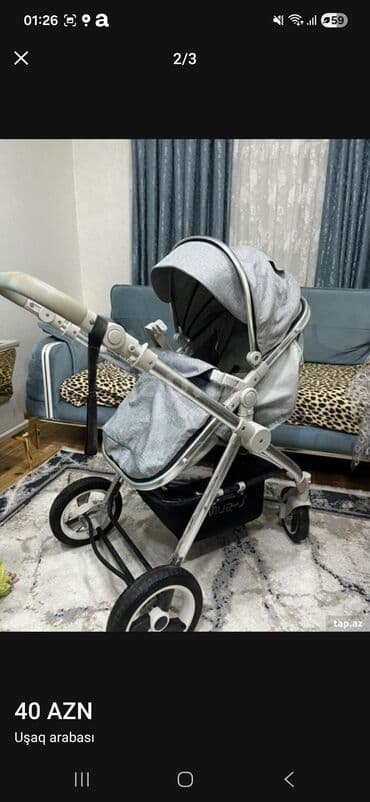 Klassik gəzinti arabası, İşlənmiş, Yaş: 30 ay, Ünvandan götürmə lalafo.az -da Klassik gəzinti arabası, İşlənmiş, Yaş: 30 ay, Ünvandan götürmə