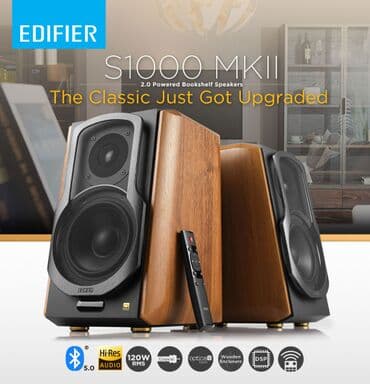 🔊 Edifier S1000MKII Brown – Premium Hi-Res 2.0 Dinamik ⚡120W RMS lalafo.az -da 🔊 Edifier S1000MKII Brown – Premium Hi-Res 2.0 Dinamik ⚡120W RMS