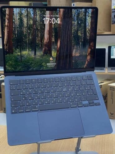 Apple MacBook Air (M2) – Midnight rəng - 13.6" Liquid Retina ekran lalafo.az -da Apple MacBook Air (M2) – Midnight rəng - 13.6" Liquid Retina ekran