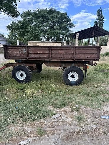 Ikioxlu kənd təsərrüfatı qoşqusu - Traktor üçün qoşulan, iki oxlu yük lalafo.az -da Ikioxlu kənd təsərrüfatı qoşqusu - Traktor üçün qoşulan, iki oxlu yük