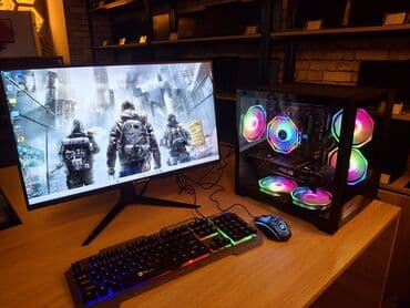 🔥 Ultra Güclü Gaming Komputer + 24″ FHD 240Hz RAMPAGE Monitor 🔥 💻 lalafo.az -da 🔥 Ultra Güclü Gaming Komputer + 24″ FHD 240Hz RAMPAGE Monitor 🔥 💻