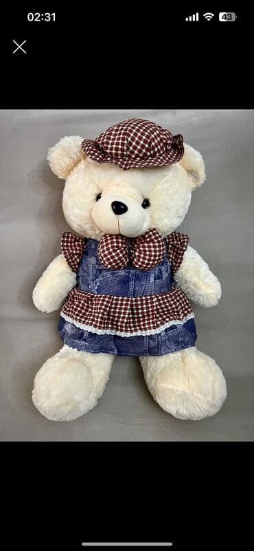 Yumushaq oyuncaq mishka Endirimde 100 manat yox cemi 30 Azn yenidi lalafo.az -da Yumushaq oyuncaq mishka Endirimde 100 manat yox cemi 30 Azn yenidi