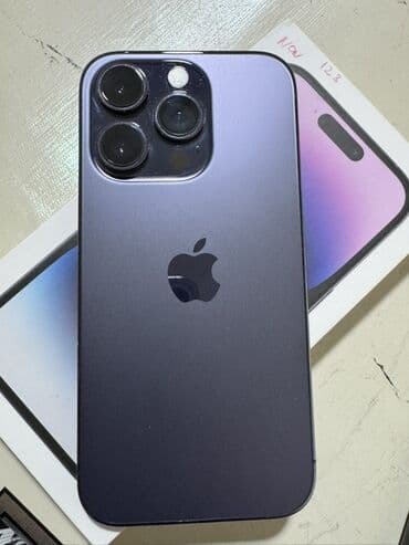 IPhone 14 Pro, 128 GB, Deep Purple lalafo.az -da IPhone 14 Pro, 128 GB, Deep Purple