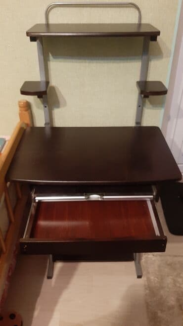 Письменные столы на заказ: Прямой стол, С полками, С выдвижными ящиками, Металл, Без гарантии, Нет кредита at lalafo.az — 2 Письменные столы на заказ: Прямой стол, С полками, С выдвижными ящиками, Металл, Без гарантии, Нет кредита — 2