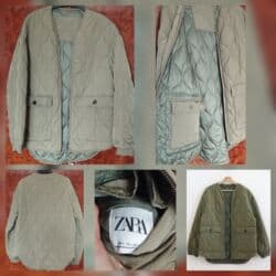 ZARA. Куртка двухсторонняя. Размер С-М. Пару раз надето состояние lalafo.az -da ZARA. Куртка двухсторонняя. Размер С-М. Пару раз надето состояние