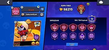 Brawl Stars hesabı – yüksək səviyyəli kolleksiya (qiymetde lalafo.az -da Brawl Stars hesabı – yüksək səviyyəli kolleksiya (qiymetde