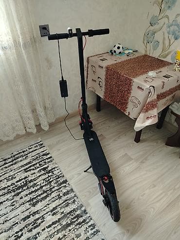 Elektrik skuter – Toba modeli - Qara rəng, qırmızı detallar - Güclü at lalafo.az Elektrik skuter – Toba modeli - Qara rəng, qırmızı detallar - Güclü