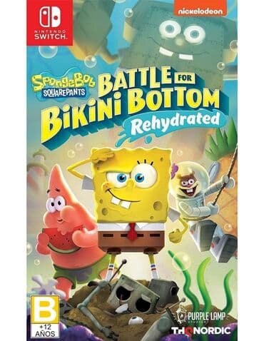 Nintendo switch spongebob battle for bikini bottom lalafo.az -da Nintendo switch spongebob battle for bikini bottom