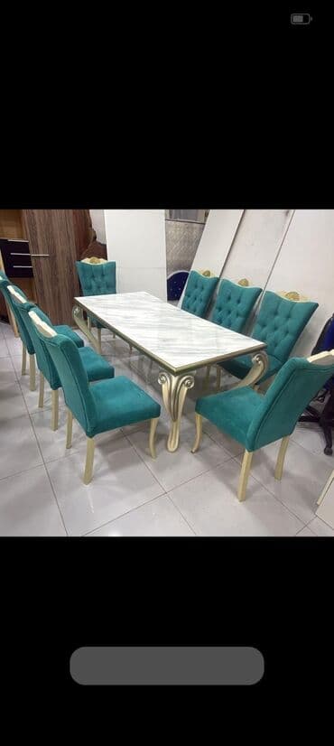 Qonaq otağı üçün, İşlənmiş, 8 stul lalafo.az -da Qonaq otağı üçün, İşlənmiş, 8 stul