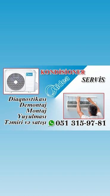 Kondisioner Midea, 100-dən çox kv. m lalafo.az -da Kondisioner Midea, 100-dən çox kv. m