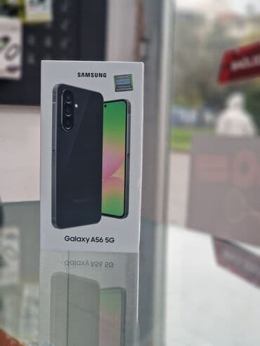 Samsung Galaxy A56, 256 GB, rəng - Qara, İki sim kartlı, Sənədlərlə, Zəmanət lalafo.az -da Samsung Galaxy A56, 256 GB, rəng - Qara, İki sim kartlı, Sənədlərlə, Zəmanət