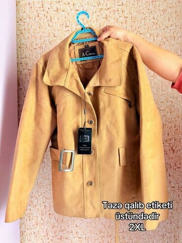 Zamşa kurtka, 2XL lalafo.az -da Zamşa kurtka, 2XL