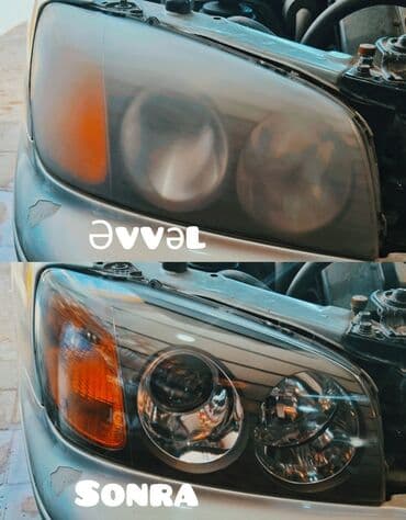 Xidmət;hər növ faralarin buxarla təmizlənməsi.1 il zəmanət.cütü 30 lalafo.az -da Xidmət;hər növ faralarin buxarla təmizlənməsi.1 il zəmanət.cütü 30