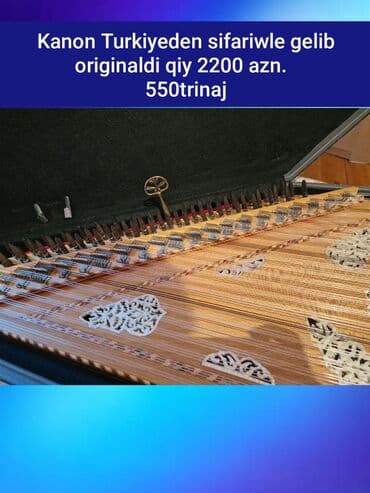 Məhsul: Kanon (qanun) musiqi aləti Təsvir: - Türkiyədən sifarişlə lalafo.az -da Məhsul: Kanon (qanun) musiqi aləti Təsvir: - Türkiyədən sifarişlə
