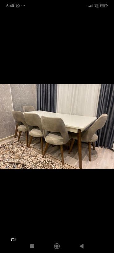 *ZB* *MASA DƏSTİ* Qiymət *660 AZN* yeni alınıb 6 stul ünvan Suraxanı lalafo.az -da *ZB* *MASA DƏSTİ* Qiymət *660 AZN* yeni alınıb 6 stul ünvan Suraxanı