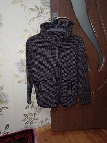 Qadın jaketi/palto tipli üst geyim - Rəng və naxış: Qara-boz xırda lalafo.az -da Qadın jaketi/palto tipli üst geyim - Rəng və naxış: Qara-boz xırda