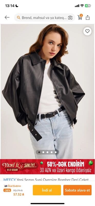 Yenidir hec geyinmemisem mene boyuk geldi l razmer olsada oversize lalafo.az -da Yenidir hec geyinmemisem mene boyuk geldi l razmer olsada oversize