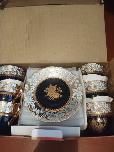 Çay dəsti, rəng - Göy, Farfor lalafo.az -da Çay dəsti, rəng - Göy, Farfor