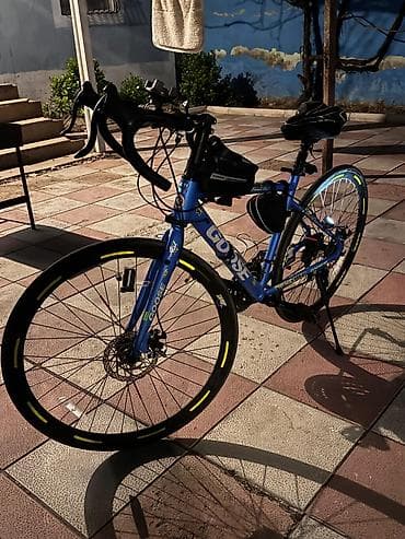 Şosse tipli “GOOSE” velosiped - Rəng: mavi, loqolar və reflektor lalafo.az -da Şosse tipli “GOOSE” velosiped - Rəng: mavi, loqolar və reflektor