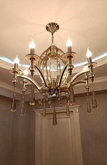 Çılçıraq, 8 lampa, Xrustal lalafo.az -da Çılçıraq, 8 lampa, Xrustal