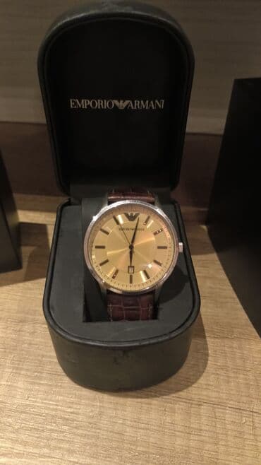 Qol saatı, Emporio Armani, rəng - Qızılı lalafo.az -da Qol saatı, Emporio Armani, rəng - Qızılı