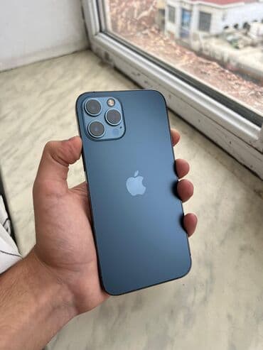 IPhone 12 Pro, 128 GB, Pacific Blue, Face ID lalafo.az -da IPhone 12 Pro, 128 GB, Pacific Blue, Face ID