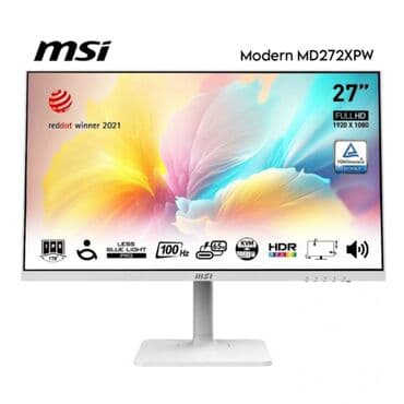 🖥️ MSI Modern MD272XPW 27" White 💡 Göz qamaşdırmayan texnologiya və lalafo.az -da 🖥️ MSI Modern MD272XPW 27" White 💡 Göz qamaşdırmayan texnologiya və