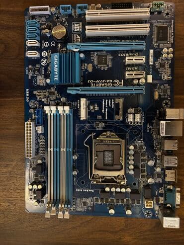 Ana Platası Gigabyte Gigabyte GA-Z77P-D3 (Rev. 1.1), İşlənmiş lalafo.az -da Ana Platası Gigabyte Gigabyte GA-Z77P-D3 (Rev. 1.1), İşlənmiş