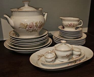 Nahar dəsti, rəng - Ağ, 5 nəfərlik, SSRİ lalafo.az -da Nahar dəsti, rəng - Ağ, 5 nəfərlik, SSRİ