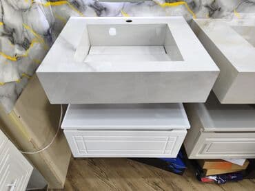 Декоративные панели для стен: Hamam üçün divara montaj olunan lavabo və şkaf dəsti - Material at lalafo.az — 2 Декоративные панели для стен: Hamam üçün divara montaj olunan lavabo və şkaf dəsti - Material — 2