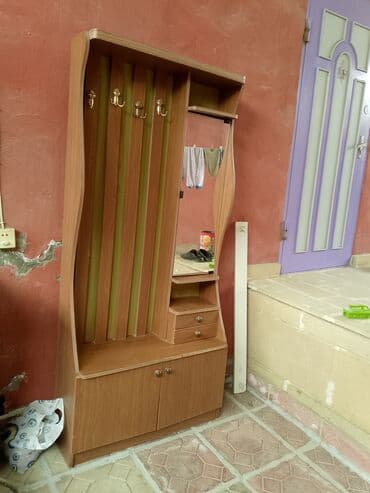 Qarderob-asqılı dəhliz mebeli - Material: laminat/MDF taxta lalafo.az -da Qarderob-asqılı dəhliz mebeli - Material: laminat/MDF taxta