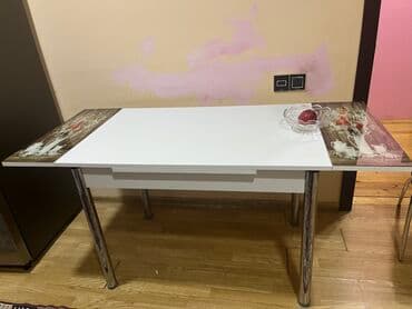 Mətbəx masası, Şüşə, Dördbucaq masa lalafo.az -da Mətbəx masası, Şüşə, Dördbucaq masa