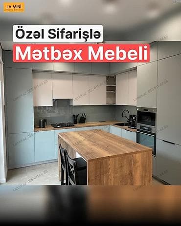 Sifarişlə mətbəx dəsti, MDF, Kredit yoxdur lalafo.az -da Sifarişlə mətbəx dəsti, MDF, Kredit yoxdur