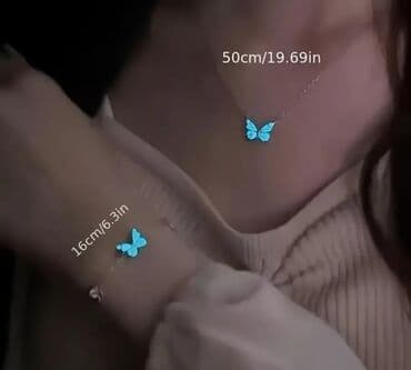 Fosforlu qaranliqda parlayan boyunbagi ve qolbaq✅. metrolara lalafo.az -da Fosforlu qaranliqda parlayan boyunbagi ve qolbaq✅. metrolara