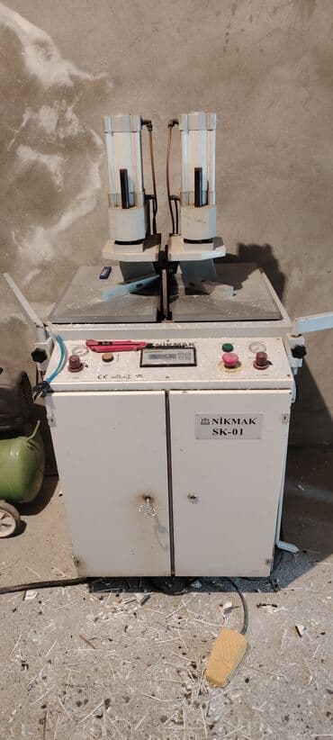 Qayçılar: PVC qapı-pəncərə istehsalı üçün avadanlıq paketi 1) NİKMAK SK-01 – lalafo.az -da — 1 Qayçılar: PVC qapı-pəncərə istehsalı üçün avadanlıq paketi 1) NİKMAK SK-01 – — 1