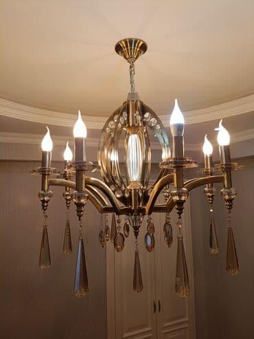Çılçıraq, 8 lampa, Metal lalafo.az -da Çılçıraq, 8 lampa, Metal
