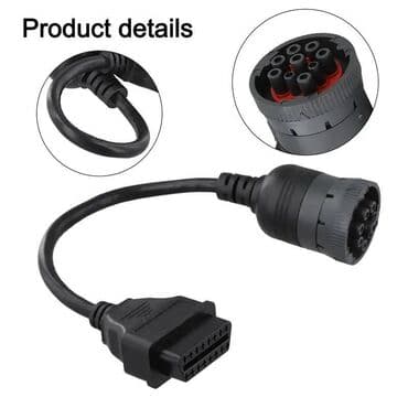 Batıq çıxaran alət: Yük maşını üçün diaqnostika kabeli. 9 pinə malik keyfiyyətli kabeldir lalafo.az -da — 2 Batıq çıxaran alət: Yük maşını üçün diaqnostika kabeli. 9 pinə malik keyfiyyətli kabeldir — 2