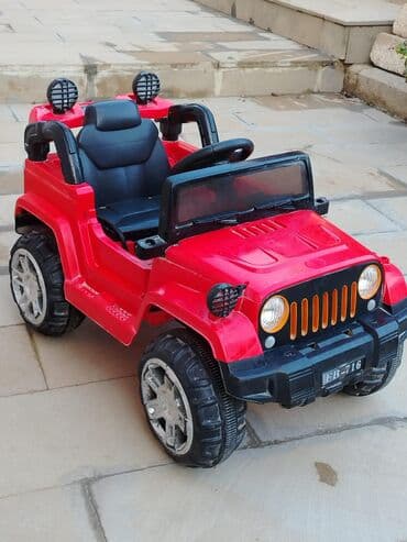 Mehra….Uşaq üçün elektrikli maşın – qırmızı off-road tipli jeep lalafo.az -da Mehra….Uşaq üçün elektrikli maşın – qırmızı off-road tipli jeep