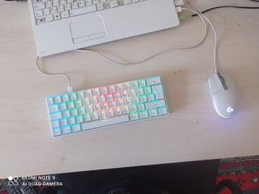 GƏNCƏDƏ RGB oyun klavye t60 ve g102 logitech mausu muxtəlif reng ve lalafo.az -da GƏNCƏDƏ RGB oyun klavye t60 ve g102 logitech mausu muxtəlif reng ve