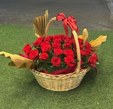 🔴 31 Qızılgul səbəti - 45₼ deyil - 40₼. Buket - 65₼ deyil - 55₼ lalafo.az -da 🔴 31 Qızılgul səbəti - 45₼ deyil - 40₼. Buket - 65₼ deyil - 55₼