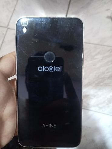 Alcatel Shine Lite, цвет - Черный, Отпечаток пальца at lalafo.az Alcatel Shine Lite, цвет - Черный, Отпечаток пальца