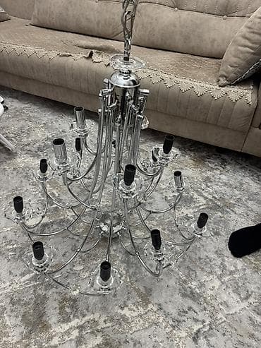 Çılçıraq, 10 və daha çox lampa, Metal lalafo.az -da Çılçıraq, 10 və daha çox lampa, Metal