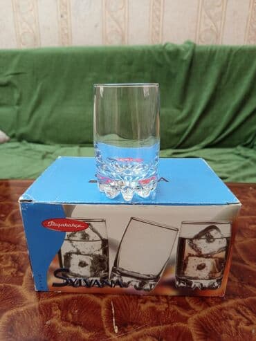 Stəkanlar, rəng - Ağ, Şüşə, 6 ədədli dəst lalafo.az -da Stəkanlar, rəng - Ağ, Şüşə, 6 ədədli dəst